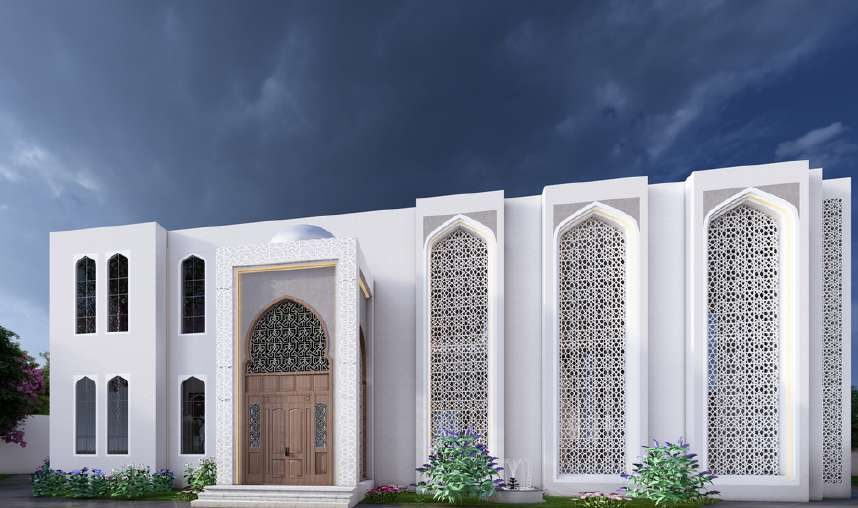 Mosque facade